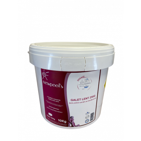 CHLORE LENT 250g - 10kg